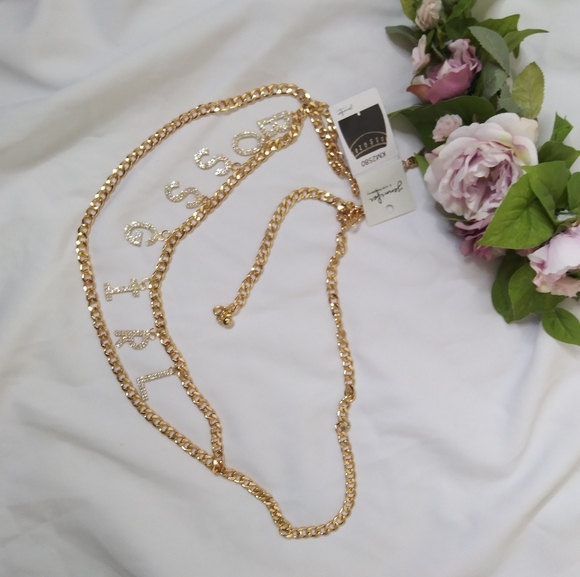 Jennifer Creations Boss Girl Link Chain Belt